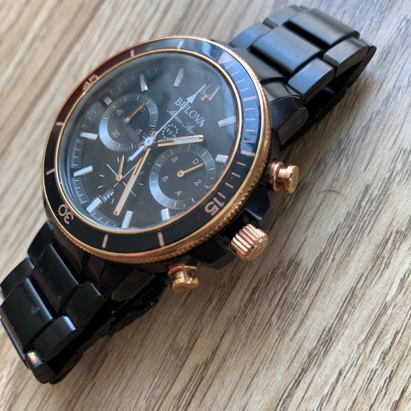 BULOVA Men's Watch Marine Star Series C Brand New - Picture 3 of 8